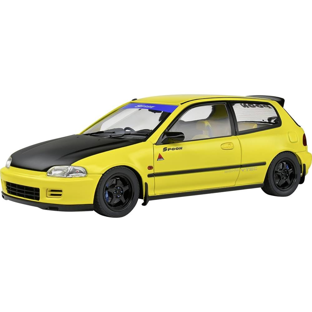 ソリド 1/18 ホンダ シビック EG6 スプーン 1991 (イエロー) Amazon.com: SOLIDO 1:18 Honda Civic (EG6) Spoon Version Yellow